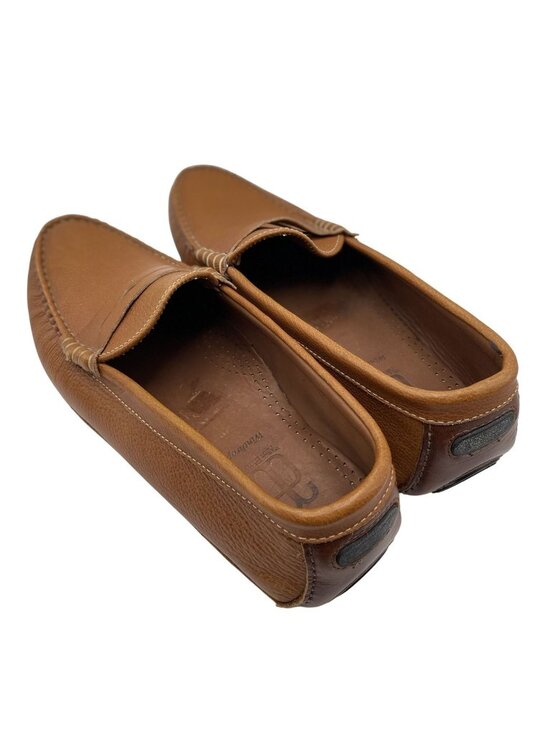 Allen Edmonds Mens Winthrop Brown Leather Loafers Driving Moccasins Size 10.5M